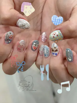 ネイル ronronne .のネイルデザイン