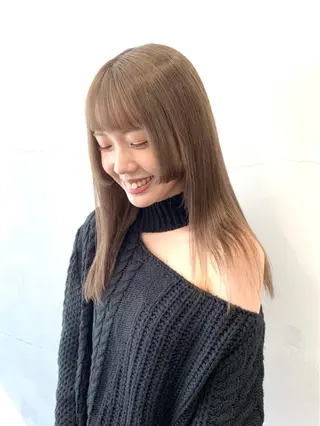 セミロング HARU//原宿🤍 リピート率NO.1のヘアスタイル