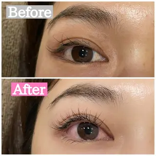 マツエク・マツパ チョコレートカラー/ 𝐒𝐚𝐤𝐢のヘアスタイル