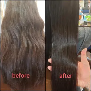 ロング パーマ 饒平名 知也のヘアスタイル
