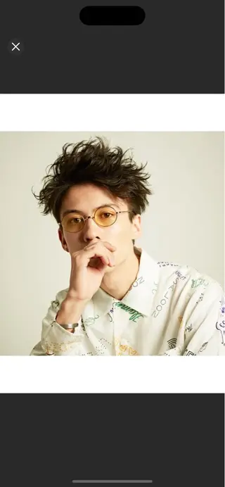 パーマ メンズ 川口開世 short cutのヘアスタイル
