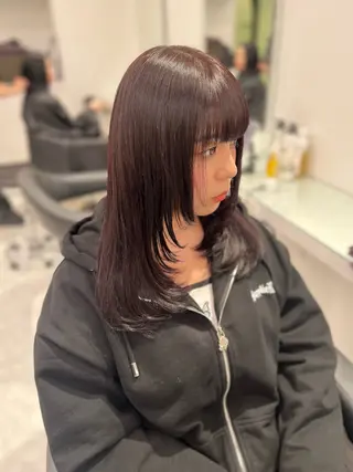 カラー ブリーチなし透明感 💗RYOTAのヘアスタイル