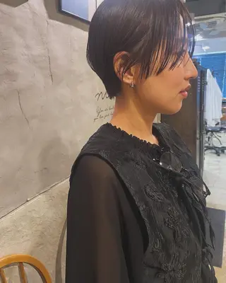 ショート カラー さの あやねのヘアスタイル