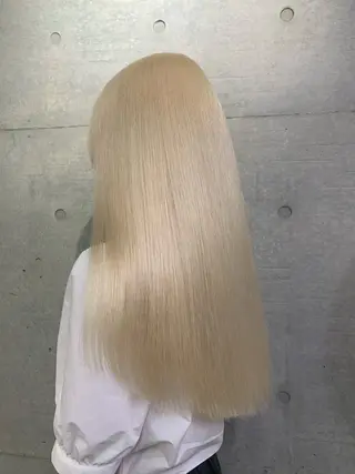 ミディアム カラー ヘアアレンジ メンズ THE./ブリーチ 透感カラー/髪質改善のヘアスタイル