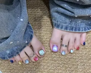 ネイル 胡蝶蘭レディースサロ ンNailMOKAのネイルデザイン