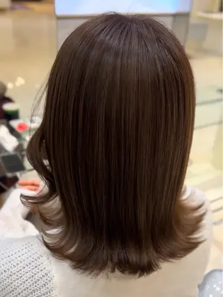 ミディアム カラー 銀座/カラー 🎀momo🎀のヘアスタイル