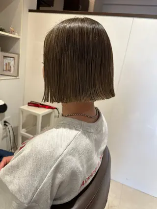 ミディアム カラー なかにし まゆみのヘアスタイル