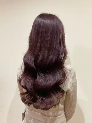 ロング 梅山 美侑のヘアスタイル