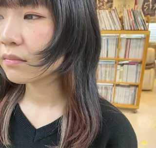 セミロング LIBRO所属・Moca 〰️のヘアスタイル