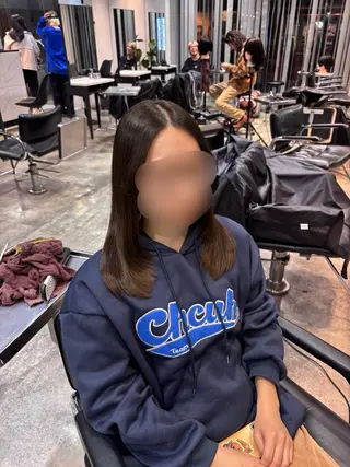 ロング Lutia池袋所属・lutia池袋 momoka⠀のヘアスタイル