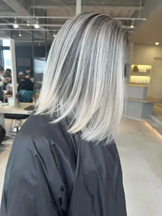 ミディアム カラー 井上 一平のヘアスタイル