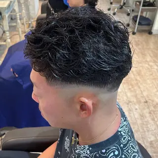 メンズ アロハ　自由が丘所属・メンズカット 募集中✨まゆのヘアスタイル