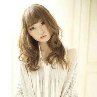 ロング 🇰🇷韓国風艶髪✨ 髪質改善 倉岡しおんのヘアスタイル