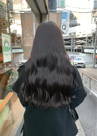ロング カラー 矢野 晃平のヘアスタイル