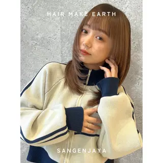 ロング hair make earth 🪡のヘアスタイル