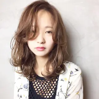 セミロング 💎髪質改善専門 jewel boxのヘアスタイル