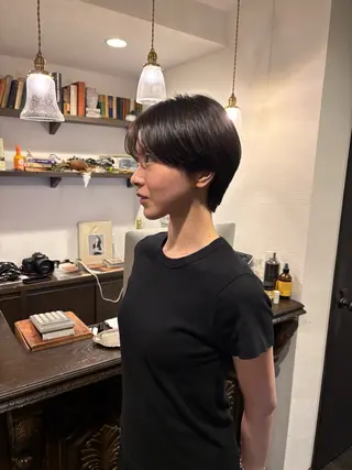 ショート 目黒/当日🉑/本橋 真樹のヘアスタイル