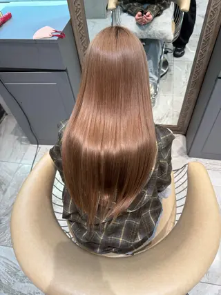 ロング カラー 透明感カラー×ケア ブリーチTakeruのヘアスタイル