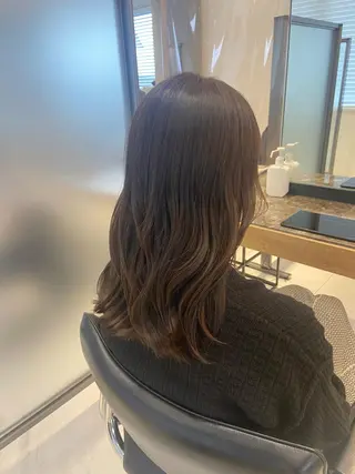 セミロング カラー apollo  yokohama 横浜店所属・APOLLO♡ ＭＩＯのヘアスタイル