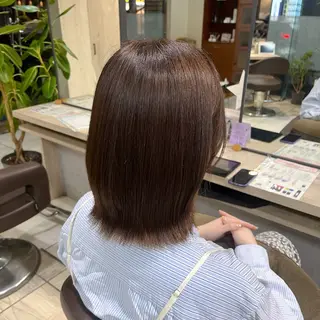 ミディアム 小川 夏実のヘアスタイル