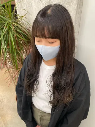 ロング カラー パーマ 🌼ハイライト透明感 🌼maiのヘアスタイル
