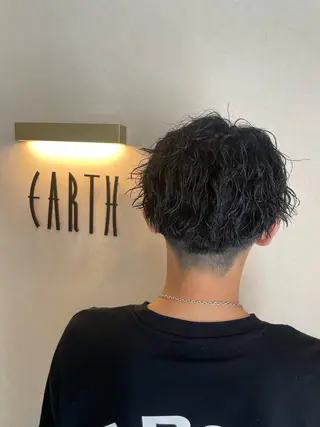 パーマ メンズ EARTH菊名店👾 ひらのすぐるのヘアスタイル