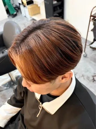 カラー メンズ 郡山/透明感カラー /馬場アンドレアのヘアスタイル