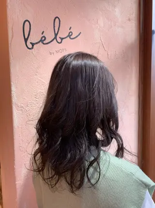 セミロング カラー 🌼愛されヘア🌼 篠原優菜のヘアスタイル