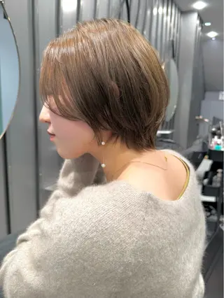ショート urara/ショート /透明感カラーのヘアスタイル