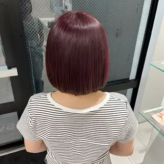 カラー riko/レイヤー カット/ヘアセットのヘアスタイル