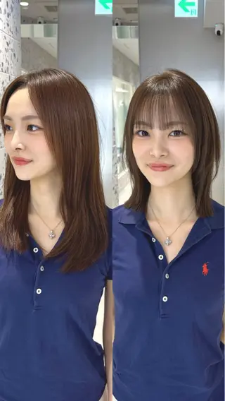 ミディアム カラー 矢野 晃平のヘアスタイル