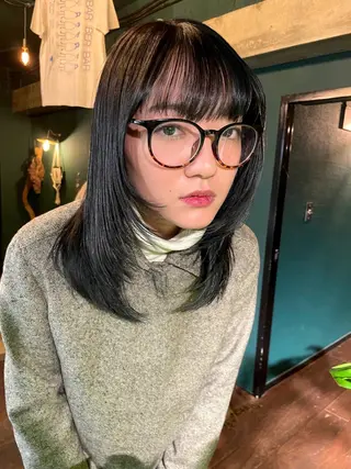 セミロング vivre libreのヘアスタイル