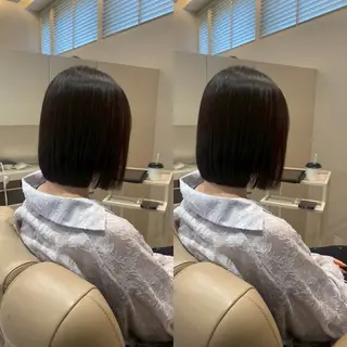 ショート ショート/くびれボブ /MAHIROのヘアスタイル