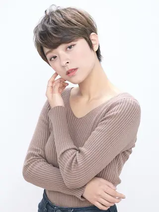 ショート 小松崎 友宏のヘアスタイル
