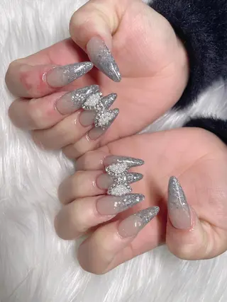 ミディアム ネイル 《LB》ラブリエ Nail&eyeのマツエク・マツパデザイン