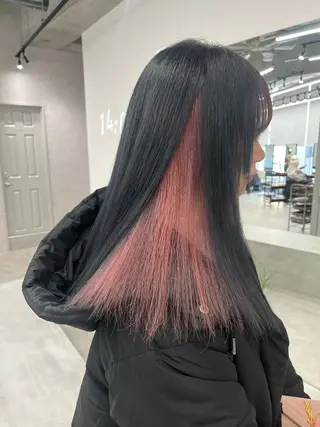 カラー 中村 彩夏のヘアスタイル