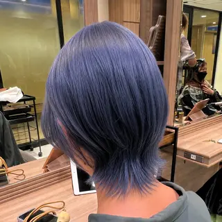 ショート カラー ウルフ×ハイトーン 🐺ryuyaのヘアスタイル