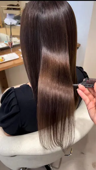 ロング ココルアナ 豊中美容室のヘアスタイル