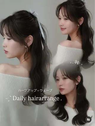 ヘアアレンジ ミディアムカット/ COA銀座🐩マコのヘアスタイル