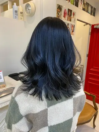 ミディアム カラー ヘアアレンジ マツエク・マツパ アイブロウ 透明感カラー🫧ヘア セット🫧松本菜月の眉毛・アイブロウイメージ