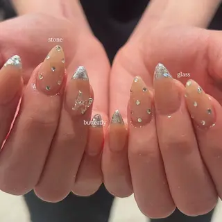 ネイル honoka ガーリーネイル໒꒱のネイルデザイン