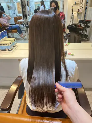 ロング カラー 🌈艶髪人気№１🌈 newi池袋店⭐江口のヘアスタイル