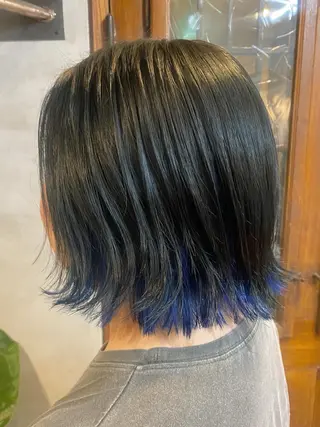 ショート カラー ヘアアレンジ 烏山 達也のヘアスタイル