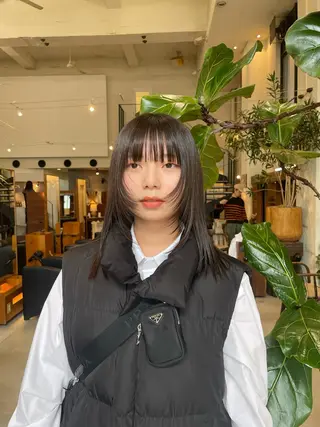 セミロング miyabu momokaのマツエク・マツパデザイン