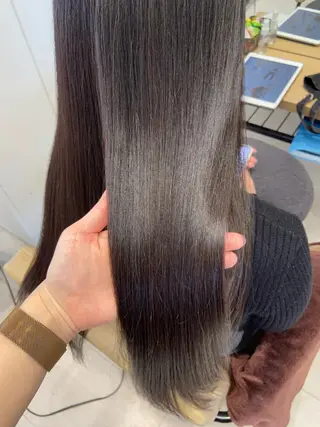 ミディアム 新宿/韓国ヘア 中明度カラー/かやのヘアスタイル