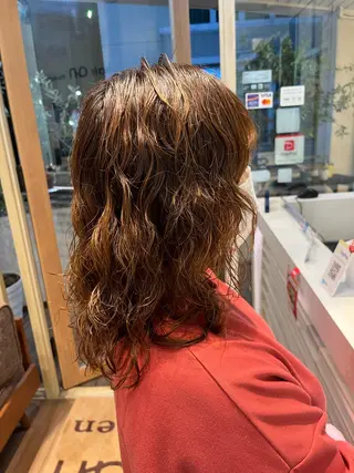 パーマ スタジオノル パーマ🌀あやなのヘアスタイル