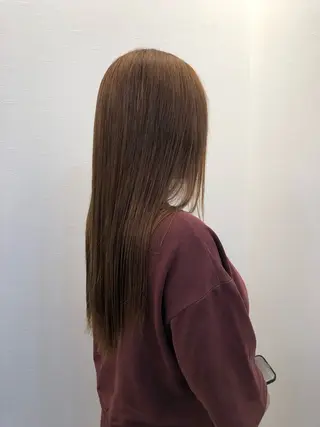 ロング ツノガイ エリのヘアスタイル