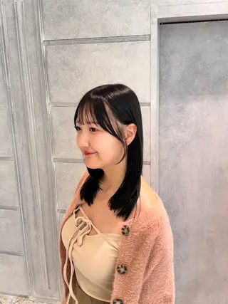 ミディアム 山﨑 寛大のヘアスタイル