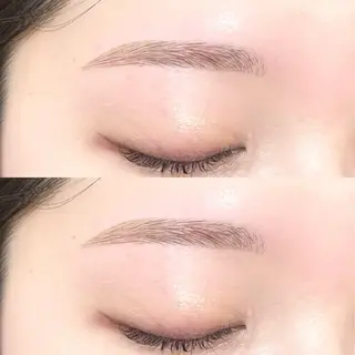 マツエク・マツパ 束感まつげ/透明感眉 🎀 haru 🤍のマツエク・マツパデザイン