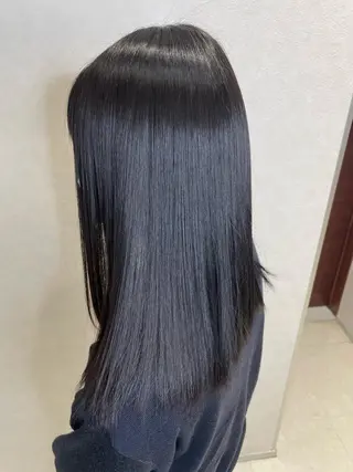 セミロング ⭐️吉田萌⭐️ 髪質改善カラー⭐️のヘアスタイル